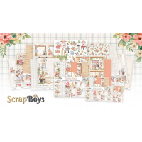 ScrapBoys Kitchen Stories 8x8 Inch Paper Pad (KIST-10)